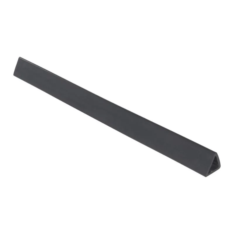 Vestil M-ET-2-48 Molded Rubber Extruded Triangular Bumper