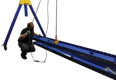 Vestil ML-6 lifting magnet shown from an alternate angle