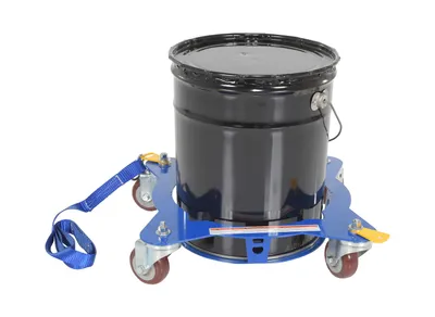 Vestil MPD-5 Multi-Pail Dolly with Pull Strap