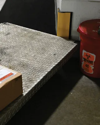Vestil MRCG-20 warehouse equipment shown from an alternate angle