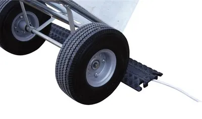 Vestil MRHR-39 crowd control shown from an alternate angle
