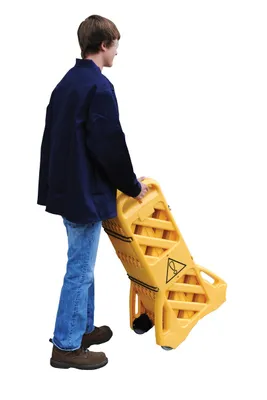 Vestil MSB-138 crowd control shown from an alternate angle
