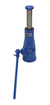 Vestil MSJ-10 trailer jack shown from an alternate angle