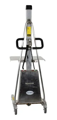 Vestil MWP-330-DC-SS hand truck shown from an alternate angle