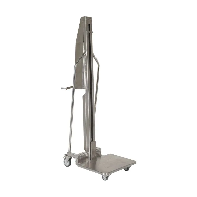 Vestil MWP-440-M-SS Stainless Steel Manual Work Position 440 Lb. Capacity