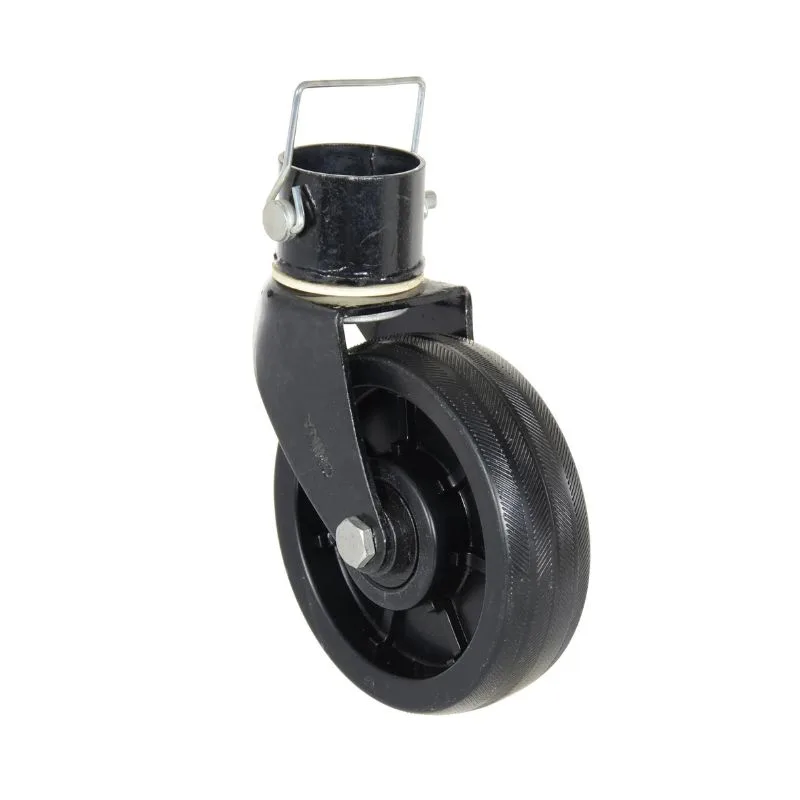 Vestil NJ-CR Trailer Jack Nose Caster Poly