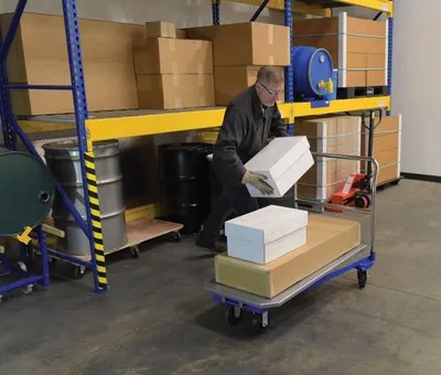 Vestil NPCT platform cart shown from an alternate angle