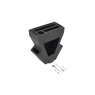 Vestil P-CADDY-BK Black Economical Pallet Truck Caddy