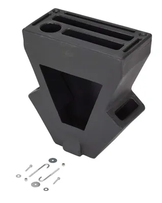 Vestil P-CADDY-BK pallet jack accessorie shown from an alternate angle