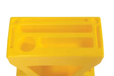 Vestil P-CADDY pallet jack accessorie shown from an alternate angle