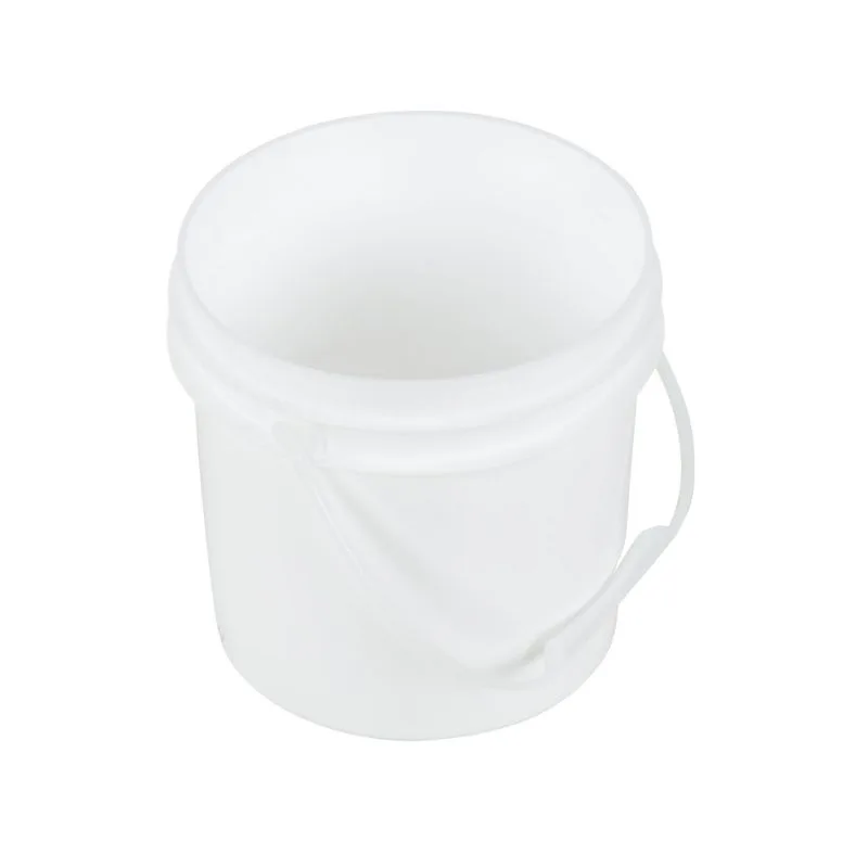 Vestil PAIL-1-PWP High Density Polyethylene Open Head Pail with Plastic Handle 1 Gallon