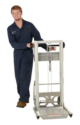 Vestil PALL-200 hand truck shown from an alternate angle