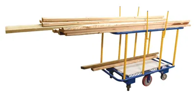 Vestil PANEL-H utility cart shown from an alternate angle