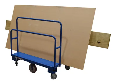 Vestil PANEL-V utility cart shown from an alternate angle