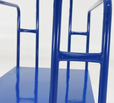Vestil PANEL-V utility cart shown from an alternate angle