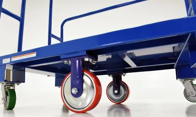 Vestil PANEL-V utility cart shown from an alternate angle