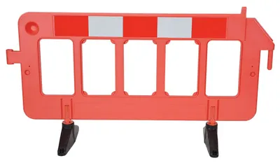 Vestil PBAR-72-O crowd control shown from an alternate angle