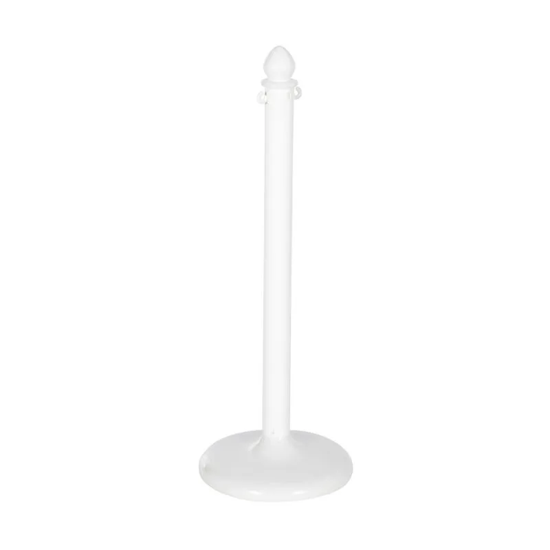 Vestil PCB-W-F Plastic Barricade Floor Mounts 4 Pack