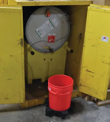 Vestil PDD-5 Plastic Drum Dolly 5-7 Gallon Buckets