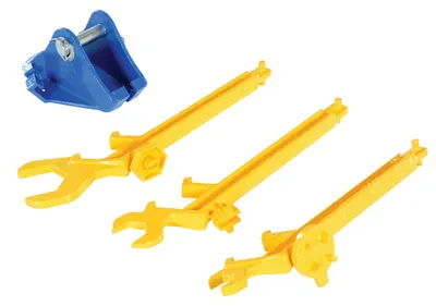 Vestil PDL-800-M drum handling equipment shown from an alternate angle
