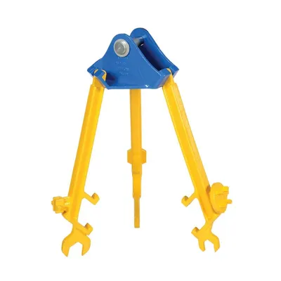 Vestil PDL-800-M Steel Multi-Purpose Overhead Drum Lifter 800 Lb. Capacity
