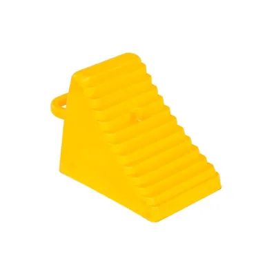 Vestil PEWC-7-YL Polyethylene Wheel Chock
