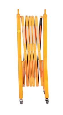 Vestil PEXGATE-30-C Plastic Expand-A-Gate with Casters 2