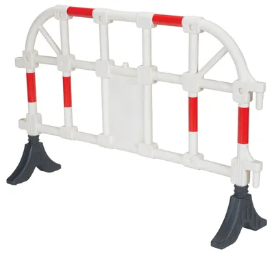 Vestil PHR-W Plastic Interlocking Barrier 1