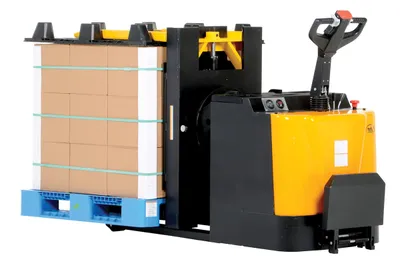 Vestil PI-P-3000-3254 portable pallet inverter shown from an alternate angle