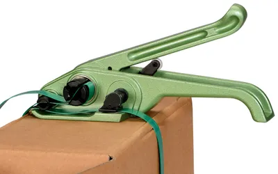 Vestil PKG-PTC-D strapping shown from an alternate angle