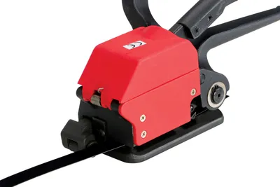 Vestil PKG-TSCP-75 strapping shown from an alternate angle