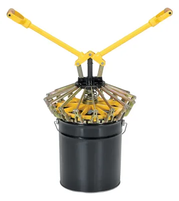 Vestil PLC-5 buckets and pail shown from an alternate angle