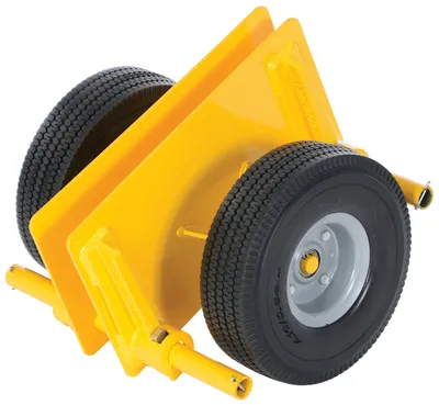 Vestil PLDL-ADJ-10FF Steel Adjustable Panel Dolly With Foam Filled Wheels