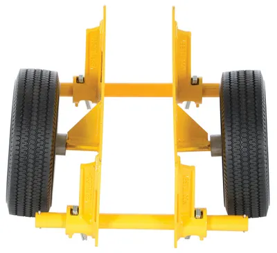 Vestil PLDL-ADJ-10FF Steel Adjustable Panel Dolly With Foam Filled Wheels