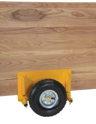 Vestil PLDL-ADJ-10PN Steel Adjustable Panel Dolly With Pneumatic Wheels