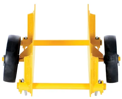 Vestil PLDL-ADJ-8GFN Steel Adjustable Panel Dolly With Glass Filled Nylon Casters