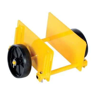 Vestil PLDL-ADJ-8GFN Steel Adjustable Panel Dolly With Glass Filled Nylon Casters