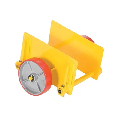 Vestil PLDL-ADJ-8PS Steel Adjustable Panel Dolly With Poly-On-Steel Casters