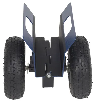 Vestil PLDL-HD-4-10PN Steel Heavy Duty Adjustable Panel Dolly Pneumatic Wheels