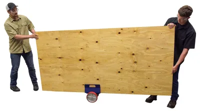 Vestil PLDL-HD-4-8PS Steel Heavy Duty Adjustable Panel Dolly With Poly-On-Steel Casters