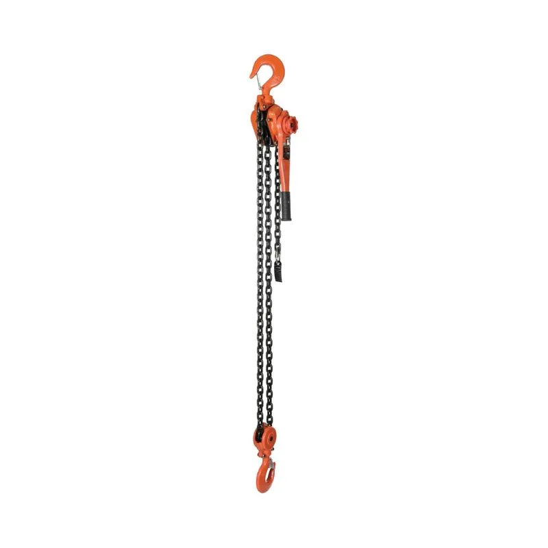 Vestil PLH-120-5 Steel Professional Lever Hoist 5 Ft. Lift Height 12000 Lb. Capacity
