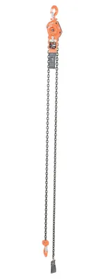 Vestil PLH-15-10 manual hoist shown from an alternate angle