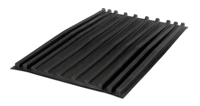 Vestil PLID-D-150 Polyethylene Heavy Duty D Style Hopper Lid
