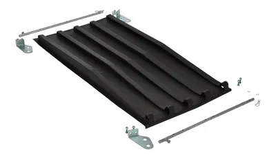 Vestil PLID-D-33 Polyethylene Heavy Duty D Style Hopper Lid