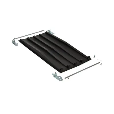 Vestil PLID-D-33 Polyethylene Heavy Duty D Style Hopper Lid