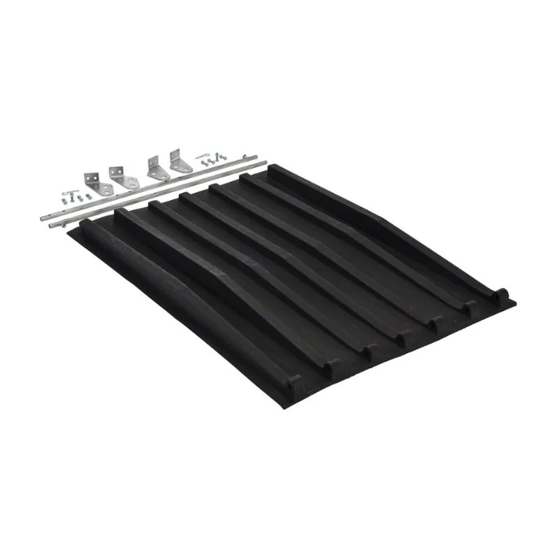 Vestil PLID-D-50 Polyethylene Heavy Duty D Style Hopper Lid