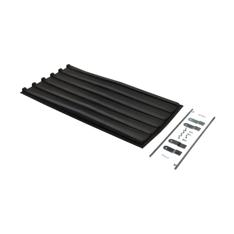 Vestil PLID-D-75 Polyethylene Heavy Duty D Style Hopper Lid