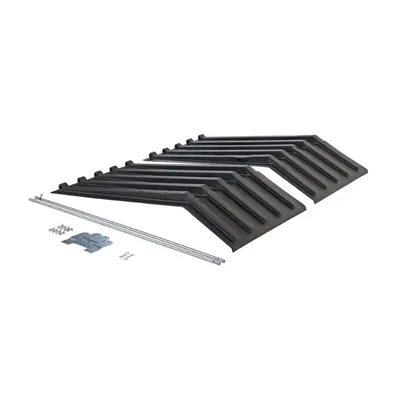 Vestil PLID-H-100 Polyethylene Heavy Duty H Style Hopper Lid
