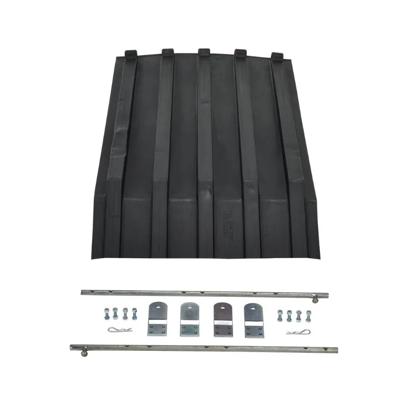 Vestil PLID-H-25 Polyethylene Heavy Duty H Style Hopper Lid