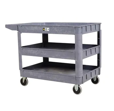 Vestil PLSC-3-1731 utility cart shown from an alternate angle